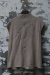 Mutedance 24 Autumn and Winter Wool Silk Short Sleeve T-shirt MD-MD24FW48-SAND MD24FW47 MD24FW48 MD24FW49